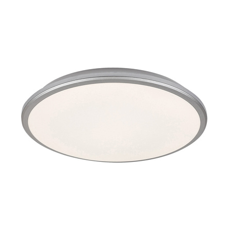 Plafond LED stropní svítidlo pro povrchovou montáž 24W stříbrné moderní Engon Rabalux