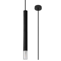 LED závěsné stropní svítidlo WEZYR G9 Overhang Black SOLLUX