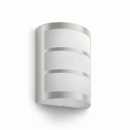 LED zahradní lampa nástěnná lampa PYTHON myGarden 6W 2700K IP44 Silver PHILIPS