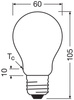 5x LED žárovka A60 E27 7,2W = 100W 1521lm 2700K Warm 300° Filament CLASSIC ENERGY EFFICIENCY Osram