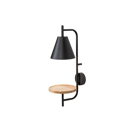 Nástěnné svítidlo LED E27 hnědé moderní Azome Rabalux