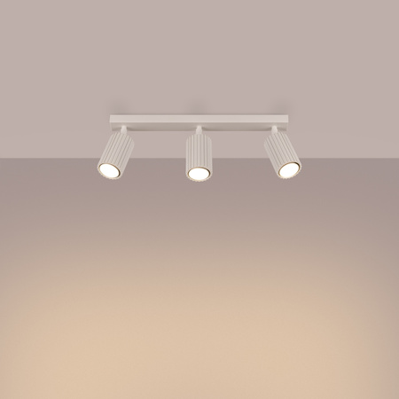 Bodové reflektorové stropní svítidlo Tuba 3x GU10 Beige Carbon Deep Space SL.1600 Sollux