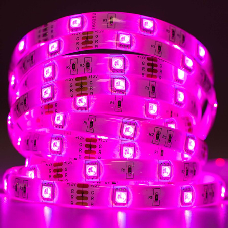 LED pásek 12V, 36W 150LED 5050 RGB IP65 10mm 5m LUMILED