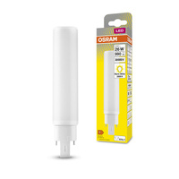LED zářivka jednostranná G24q-3 10W = 26W 990lm 3000K Warm 120° DULUX LED D/E HF & AC Osram
