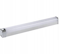 LED nástěnné a stropní svítidlo koupelnové svítidlo s vypínačem 20W 4000K IP44 80cm chrom KANLUX