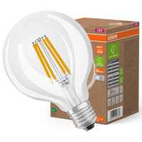 LED žárovka G95 Sphere E27 3,8W = 60W 806lm 4000K Neutrální 300° vlákno CLASSIC ENERGETICKÁ ÚSPORNOST Osram