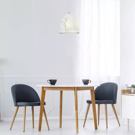 Závěsné svítidlo E27 Geometrická bílá CONE PRISM D:25x27cm VT-7255 V-TAC