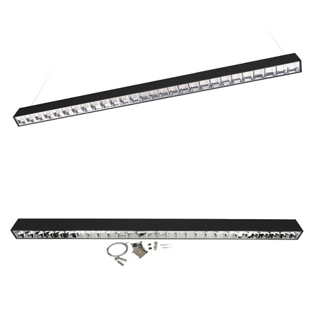 Stropní LED svítidlo 30W 3300lm CCT černé Koline Kobi