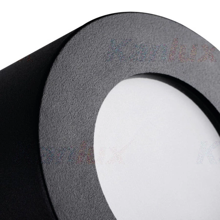 Stropní svítidlo Spot Tuba LED Halogen GU10 Round Black IP44 Sani Kanlux