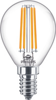 LED kulová žárovka E14 P45 6.5W = 60W 806lm 2700K Teplá bílá vlákno PHILIPS