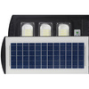 Reflektor LED 200-1000lm 6000K IP65 10W Solar Black se senzorem pohybu a soumraku + dálkové ovládání STREET-9 GOLDLUX (Polux)