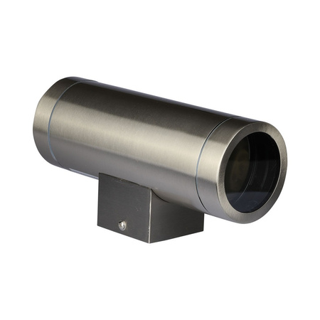 Nástěnné svítidlo zahradní lampy GU10 IP44 Horní/Spodní Stříbrná VT-7642 V-TAC