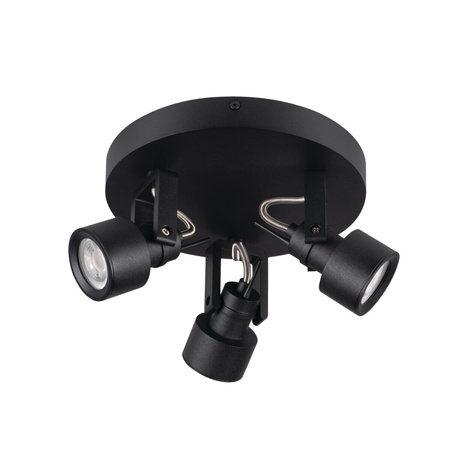 Nástěnné a stropní svítidlo SONDA II PAR16 3xGU10 Black KANLUX 