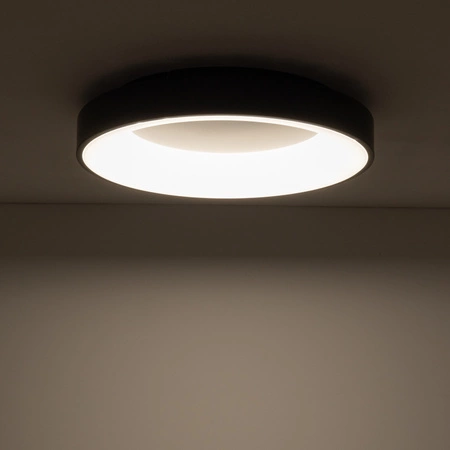 Plafond Stropní svítidlo LED 48W 4000lm 3000K Warm Black NIKKI ROUND LED 11207 Nowodvorski