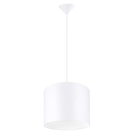 NOVA 30 E27 White Minimalistické stropní závěsné svítidlo SOLLUX
