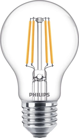 Sada 6x LED žárovka E27 A60 4,3W = 40W 470lm 2700K Teplé vlákno PHILIPS