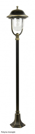 Venkovní stojací zahradní lampa POST Prince K 5002/1/O E27 167cm Su-Ma