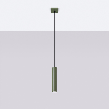 Stropní závěsné svítidlo Tuba Spot GU10 Olive Lagos Ocean Green SL.1484 Sollux