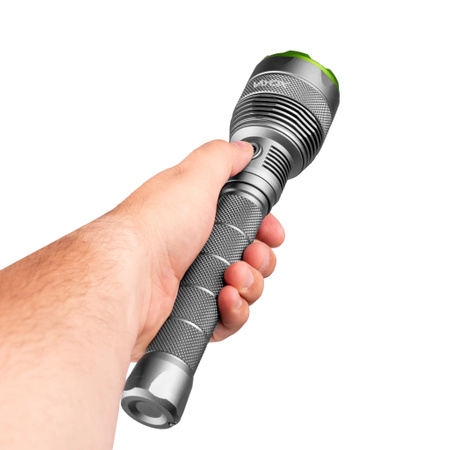 Taktická LED svítilna Vodotěsná dobíjecí USB- C 10000lm IPX7 / OB 4 Vayox