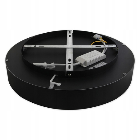 PLAFON LED lustrová lampa GALAXIS NOVA 54W 3000K-6500K černá + dálkový ovladač