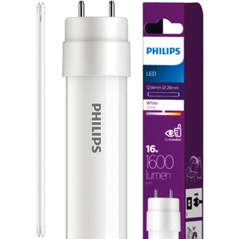 LED zářivka G13 16W = 36W 1600lm 3000K Teplá bílá 240° 120cm PHILIPS