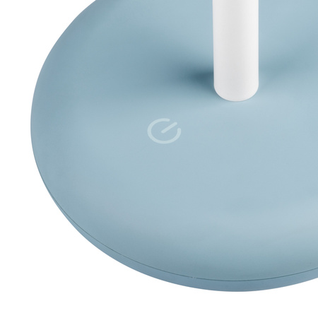 Stolní stolní lampa Školní kancelářská noční lampa Nastavitelná LED 1,7W 140lm 3000K Teplá modrá IP44 Dobíjecí Fluxy Kanlux