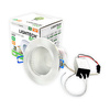 Stropní svítidlo 9W zapuštěné LED DOWNLIGHT DEEP kulaté 4000K 720lm stříbrná
