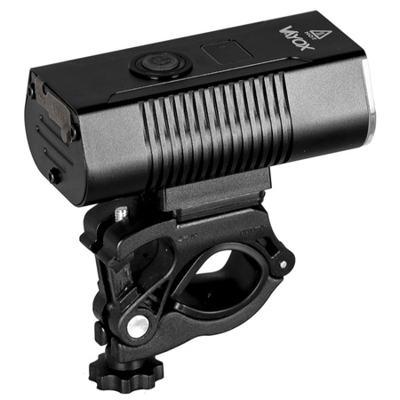 Svítilna LED Cyklistická svítilna Držák USB-C 6 režimů 1020lm IP65 Funkce Powerbanka VAYOX