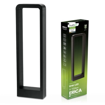 Venkovní zahradní lampa 10W, LED sloupek 60cm ERICA LUMILED