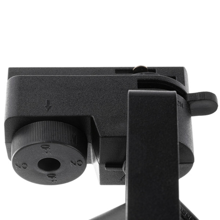 GU10 Matt Black Track reflektorová lampa pro jednofázové tratě