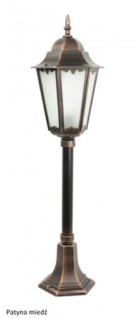 Venkovní stojací zahradní lampa Retro Classic II K 5002/3 H E27 85cm Su-Ma