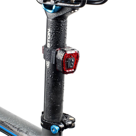 Zadní světlo na kolo LED zadní světlo USB červené s dobíjecí baterií 5 světelných režimů VAYOX