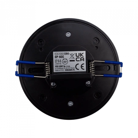 PIR senzor pohybu a soumraku IP44 skrytý / povrchový černý 20m 360° CP Ecolight