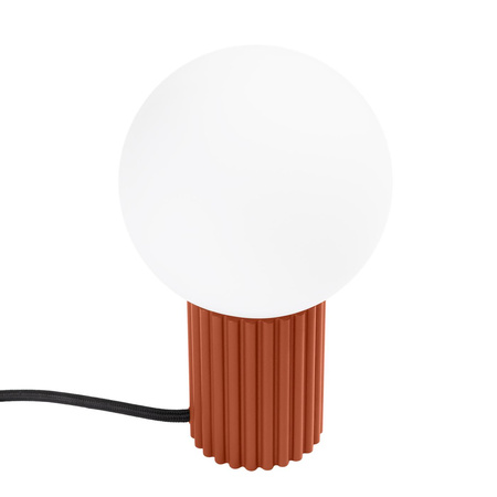 Stolní stolní lampa G9 Round Red Modern Matte Halo Sollux