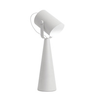 Stolní stolní lampa Školní kancelářská noční lampa Nastavitelná E27 Bílá Larata Kanlux