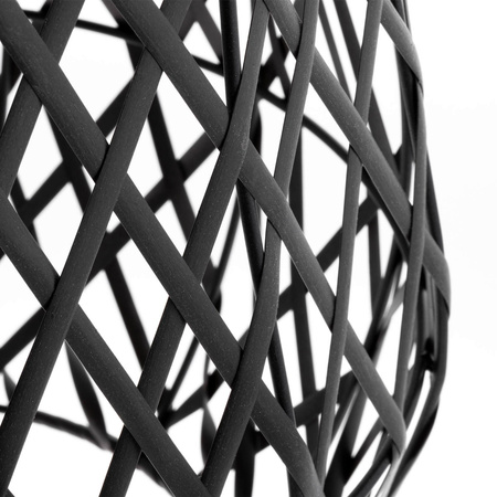 LED solární lampa Venkovní zahradní stojící lucerna 3000K IP44 35cm soumrakový senzor