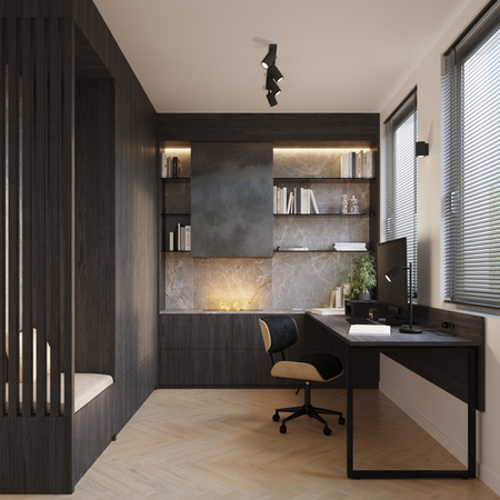 Bodové reflektorové stropní svítidlo Tuba 4x GU10 Black Carbon Deep Space SL.1584 Sollux