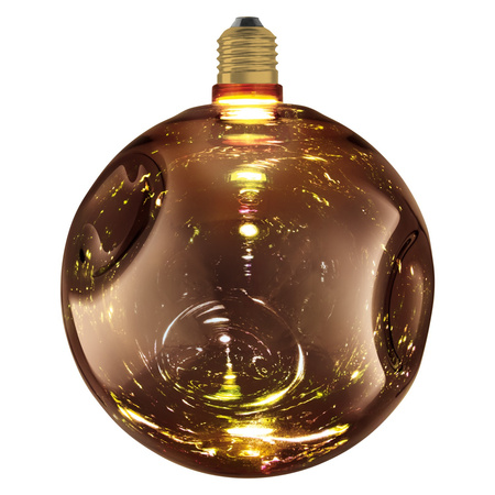 LED žárovka E27 Sphere 3,5W 300lm 2700K teplá bílá Decorative Pink ELECTRO GLASS LARGE Osram