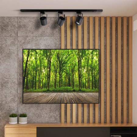 GU10 Busbar Light Black pro Busbar Minor POLUX