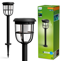 RADII 1,3W 4000K IP44 Senzor pohybu Senzor soumraku PHILIPS LED Pillar Wall-mounted Solar Light
