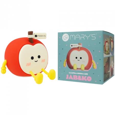 Dětské noční světlo LED 0,6W 3000K Warm Rechargeable 400mAh Red MARY'S YABBY