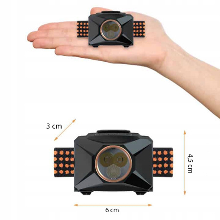 LED baterie do čelovky 3xAAA 200lm DURACELL