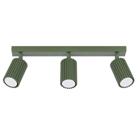 Bodové reflektorové stropní svítidlo Tuba 3x GU10 Olive Carbon Deep Space SL.1619 Sollux