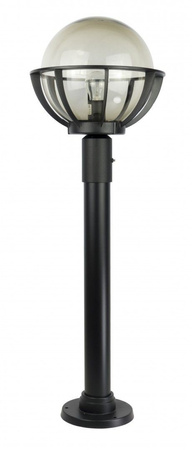Venkovní stojící zahradní lampa POST Koule s košem 250 K 5002/2/KPO 250 E27 90cm Su-Ma
