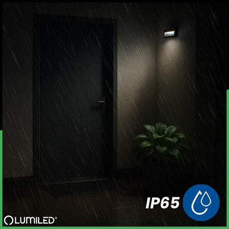 Venkovní zahradní schodišťová nástěnná lampa CCT 3000-6500K LED 4W IP65 VIREO LUMILED