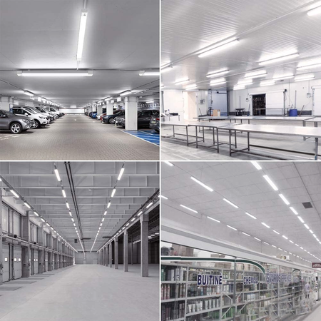 LED lampa Lineární hermetické svítidlo 40W 6000lm 4000K neutrální bílá IP65 120cm NEXFORCE 1 Kobi