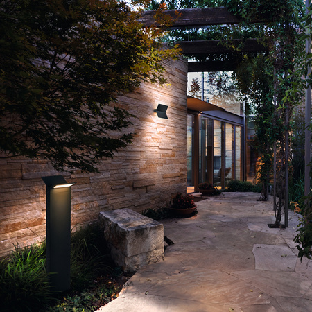 Venkovní zahradní lampa POST 9.5W 580lm 3000K 80cm Endura Style BAT LEDVANCE