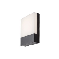 Venkovní zahradní lampa LED fasádní nástěnná lampa 10W 570lm 4000K IP44 černá Moderní Gimone Rabalux