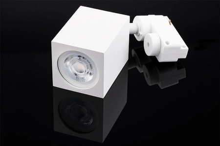 Lištový reflektor GU10, lampa pro jednofázové lišty Bílá BRICK LUMILED