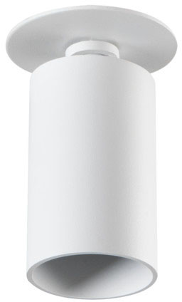 Stropní svítidlo Spot Tuba LED Halogen GU10 Adjustable Round White Chiro Kanlux